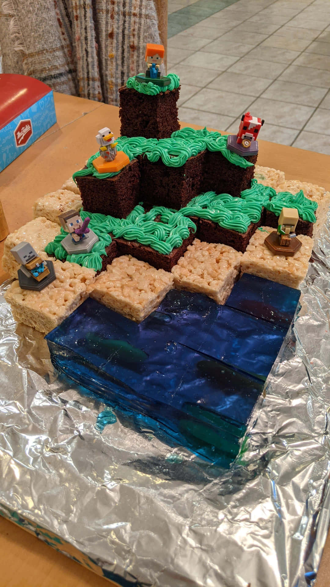 Ettbedårande Urval Av Minecraft-temade Tårtor För Ditt Speciella Tillfälle.