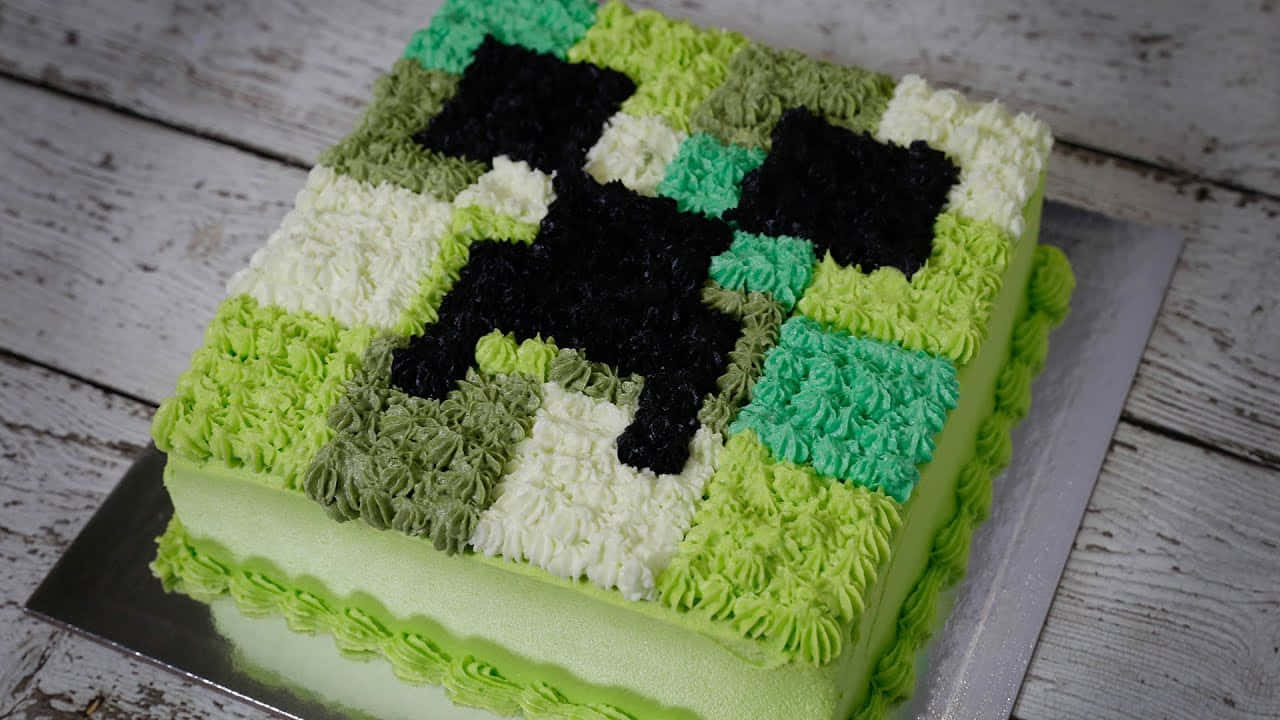 Delicious Minecraft-themed Cakes for Any Occasion
