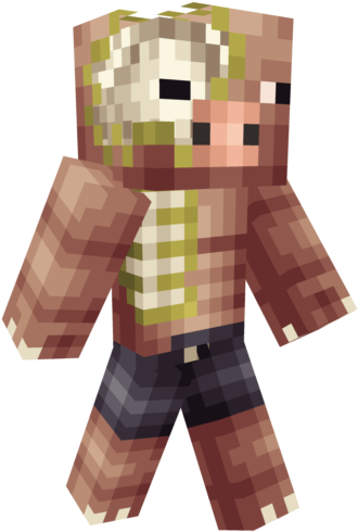 Minecraft Character Skin3 D Model PNG