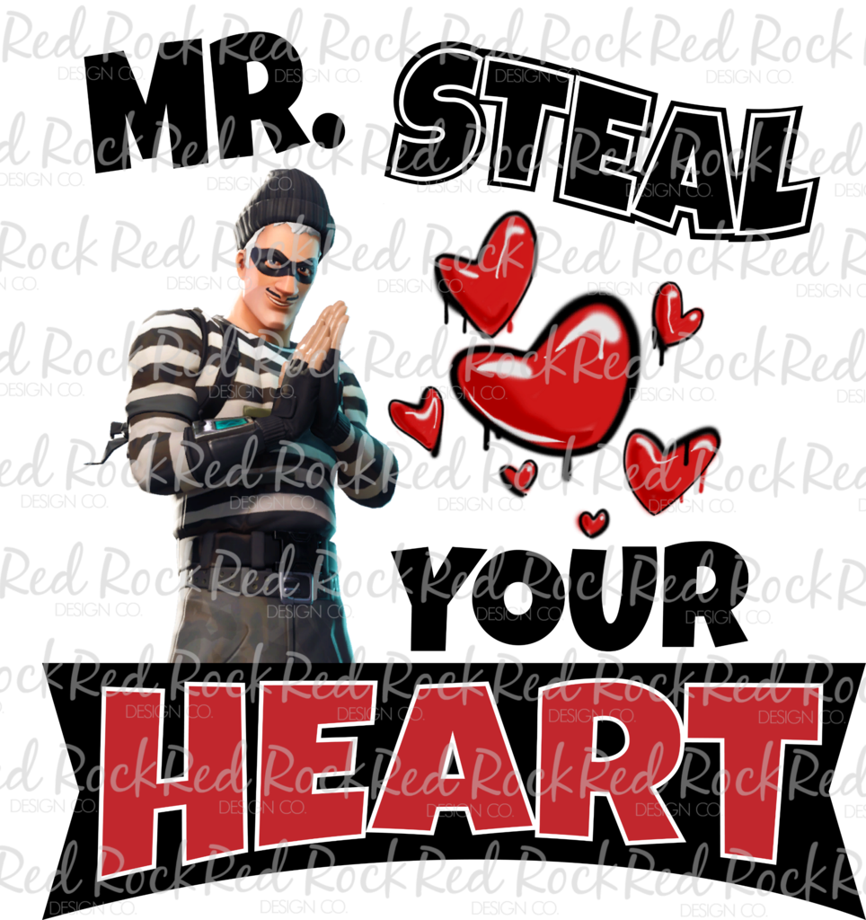 Minecraft Character Stealing Heart PNG