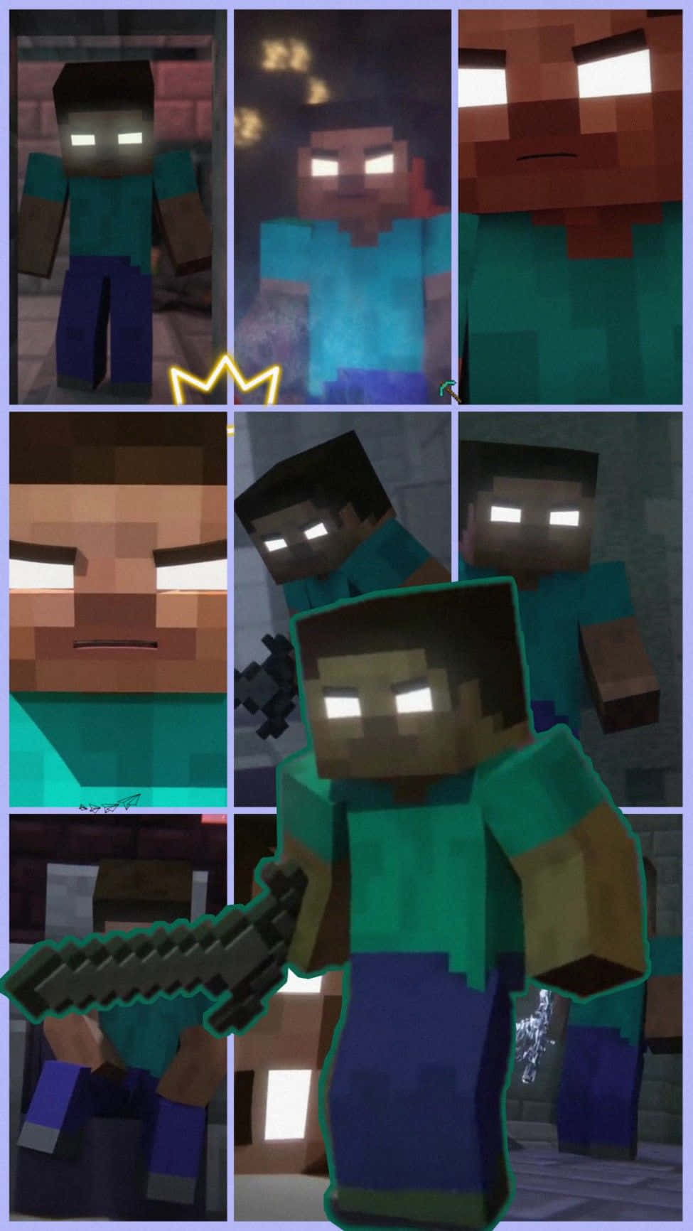 "Uniting The Troops: All Minecraft Characters Uniting For A Common Cause"