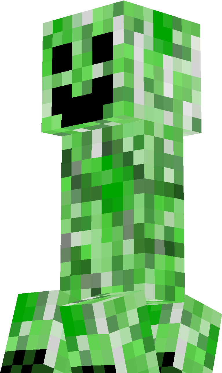 Download Minecraft Creeper Character 