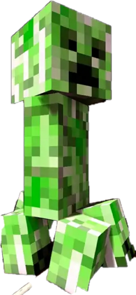 Minecraft Creeper Character PNG