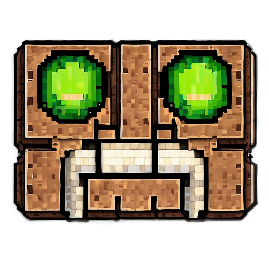 Download Minecraft Creeper Face Png Dxd79 | Wallpapers.com