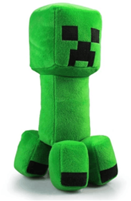 Minecraft Creeper Plush Toy PNG