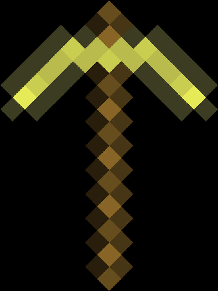 Minecraft Diamond Pickaxe Icon PNG