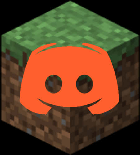 Minecraft Discord Mashup Logo PNG
