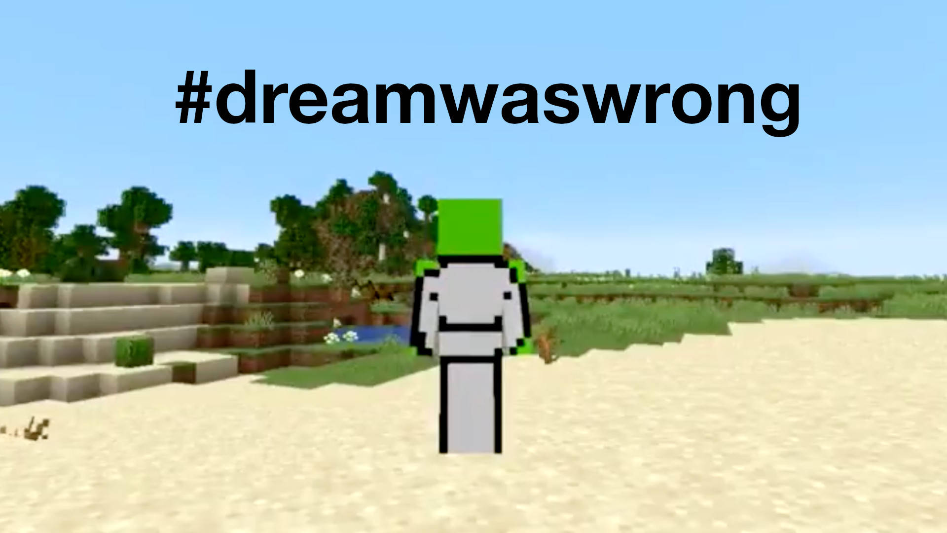Minecraft Drøm gået galt Wallpaper