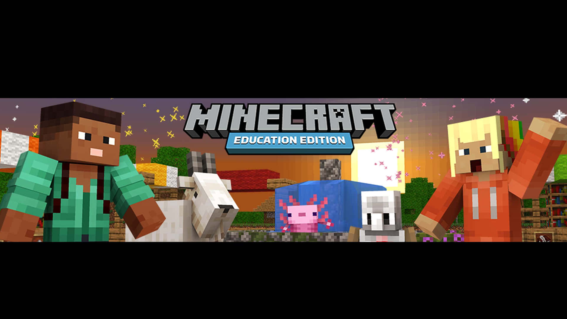 Learn with Fun: Minecraft Education Edition Classroom Wallpaper