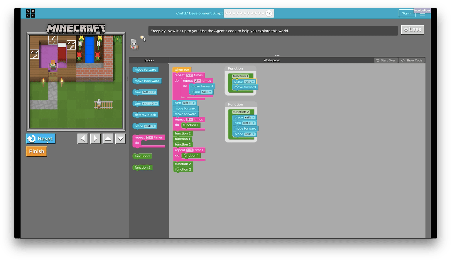 Minecraft Education Edition Coding Interface PNG