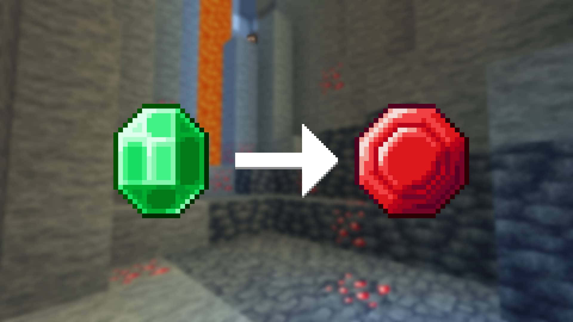 Minecraft Emeralds - A Valuable In-game Treasure Wallpaper