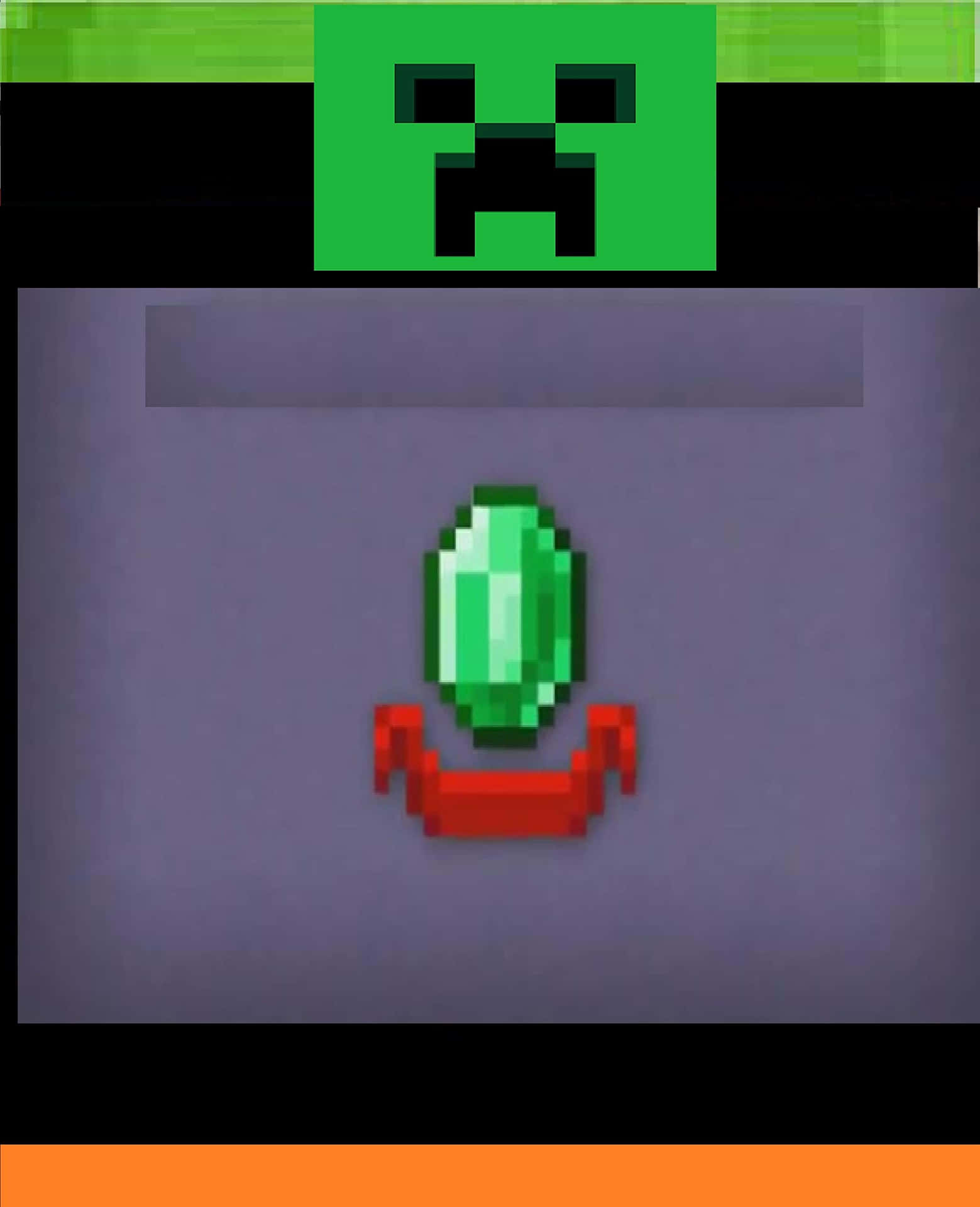 A Shiny Trove of Minecraft Emeralds Wallpaper