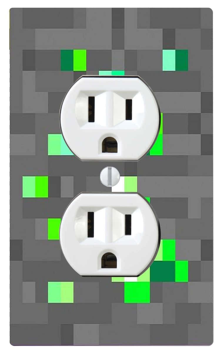 Minecraft Emeralds in their Glory Wallpaper