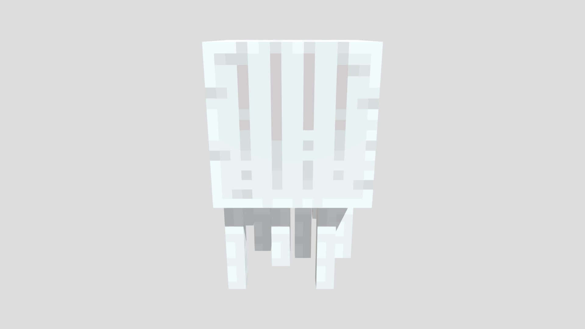 A Fearsome Minecraft Ghast Swoops in for an Attack Wallpaper