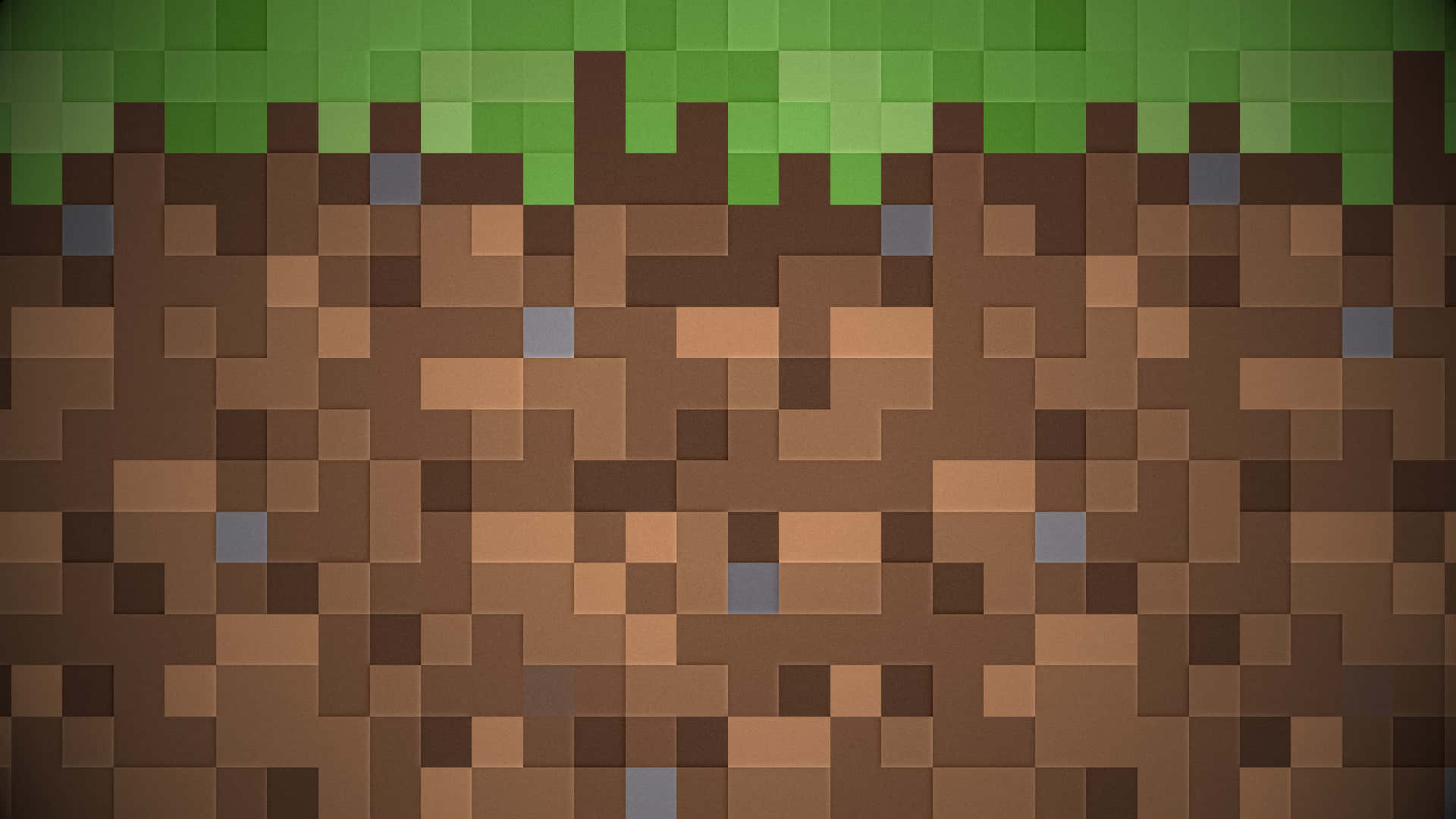Minecraft Græs 1920 X 1080 Wallpaper