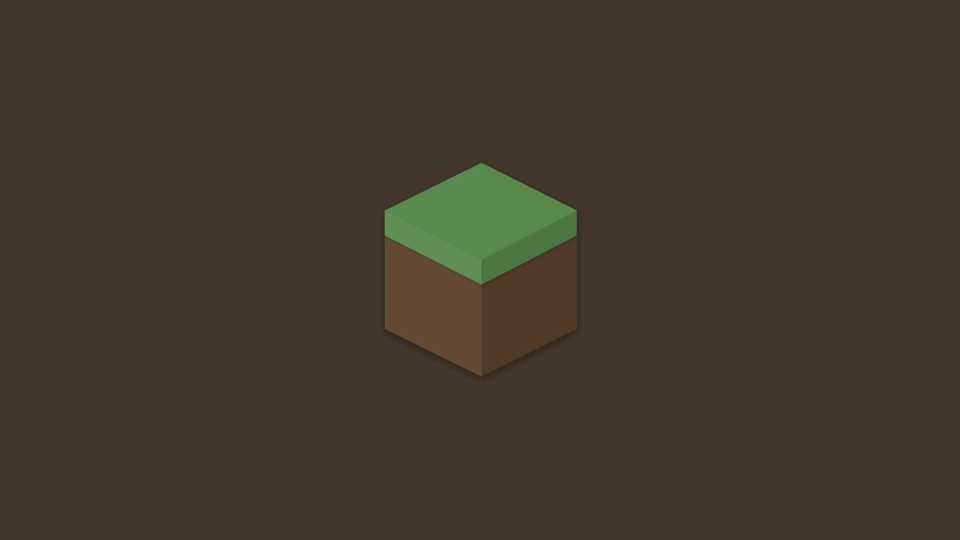 Esplorai Lussureggianti Prati Verdi Di Minecraft Con Il Suo Verde Rigoglioso. Sfondo
