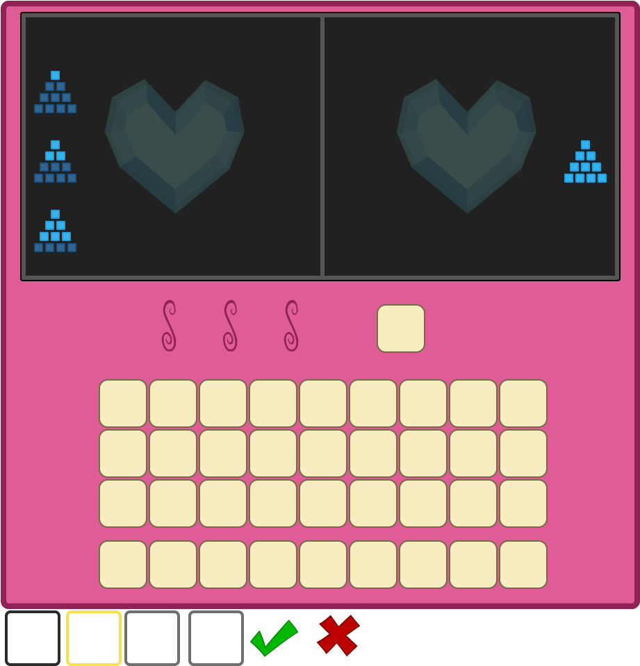 Minecraft Heart Game Interface PNG