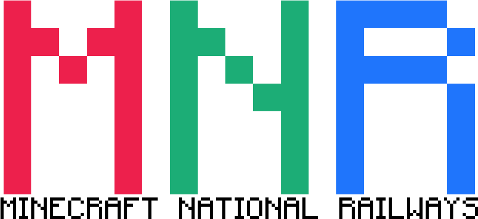 Minecraft Heart National Railways Logo PNG