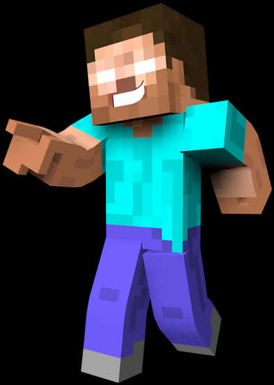 Minecraft Herobrine Character PNG