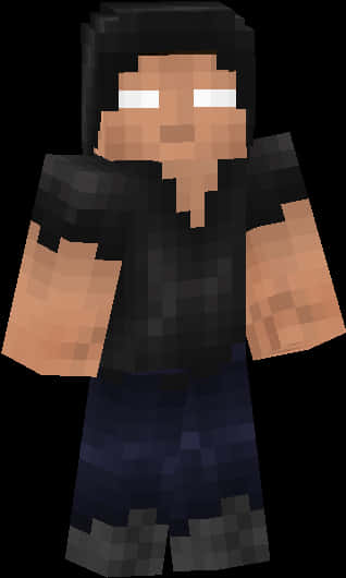 Minecraft Herobrine Character PNG