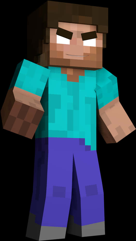 Minecraft Herobrine Character PNG