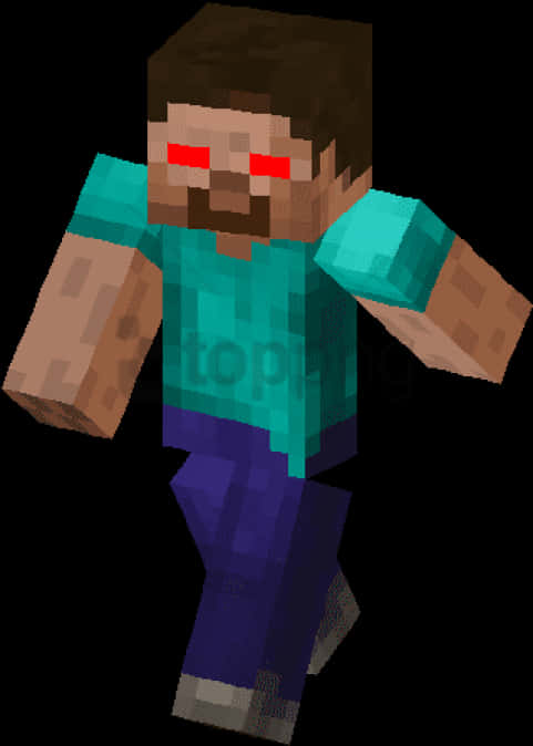 Download Minecraft Herobrine Mythical Character | Wallpapers.com