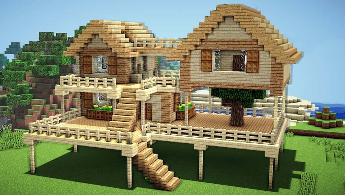 Minecraft hus bygning tutorial