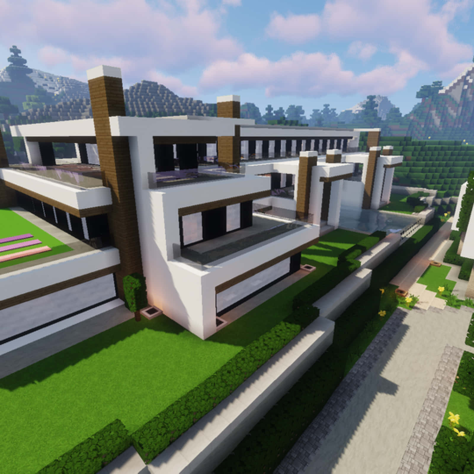 Opret dit eget unikke Minecraft hus.
