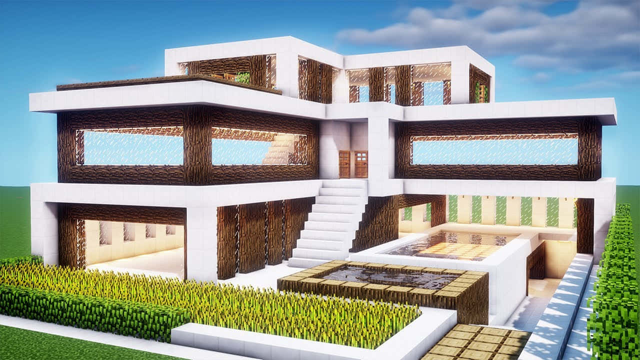 Minecraft Houses Billeder 1280 X 720