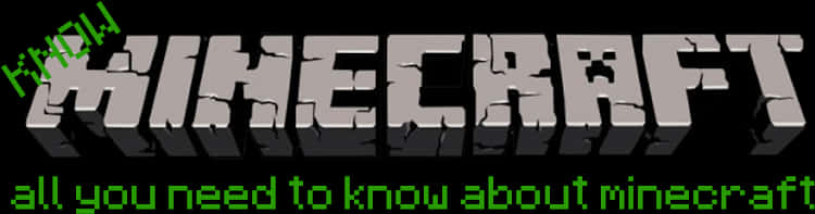Minecraft Logo All You Need To Know PNG