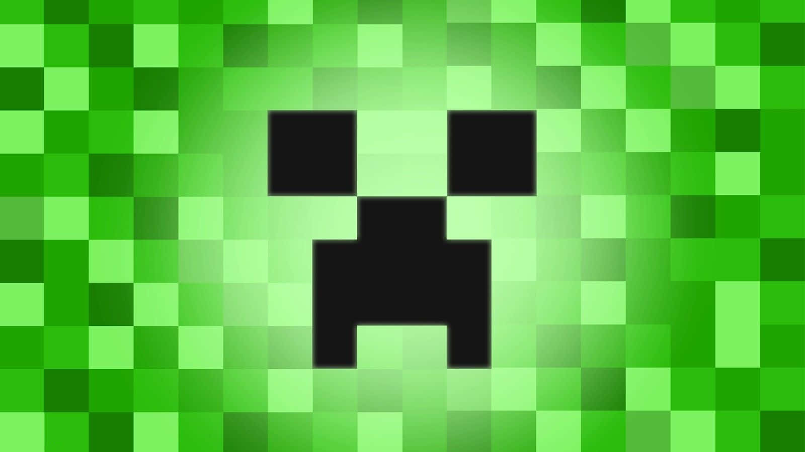 Pixel Minecraft Monster Mobs Wallpaper