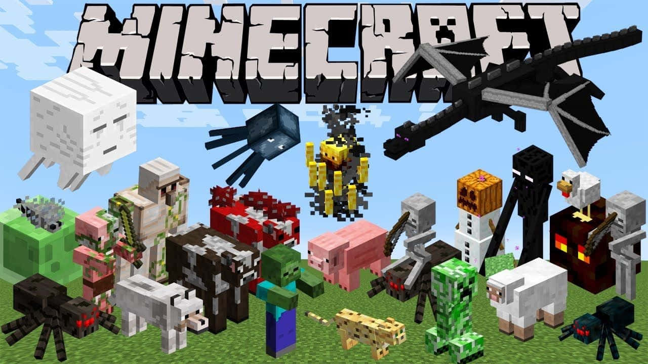Minecraft Mobs Wallpaper