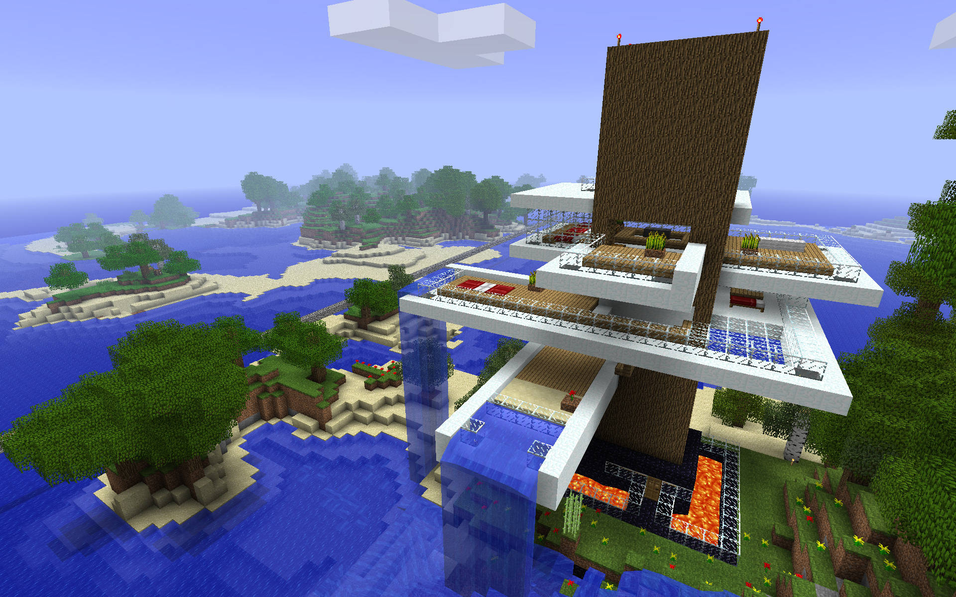 Minecraft Modern Mansion