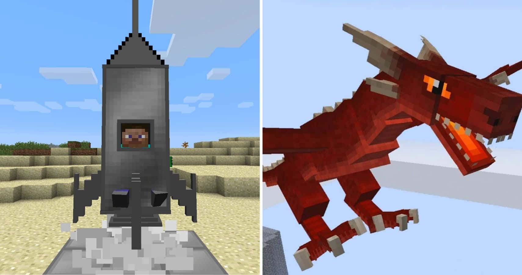 Discover an Epic Minecraft Adventure with Exciting Mods Wallpaper