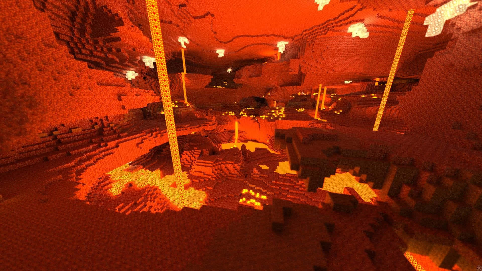 Download Minecraft_ Nether_ Dimension_ View.jpg Wallpaper | Wallpapers.com