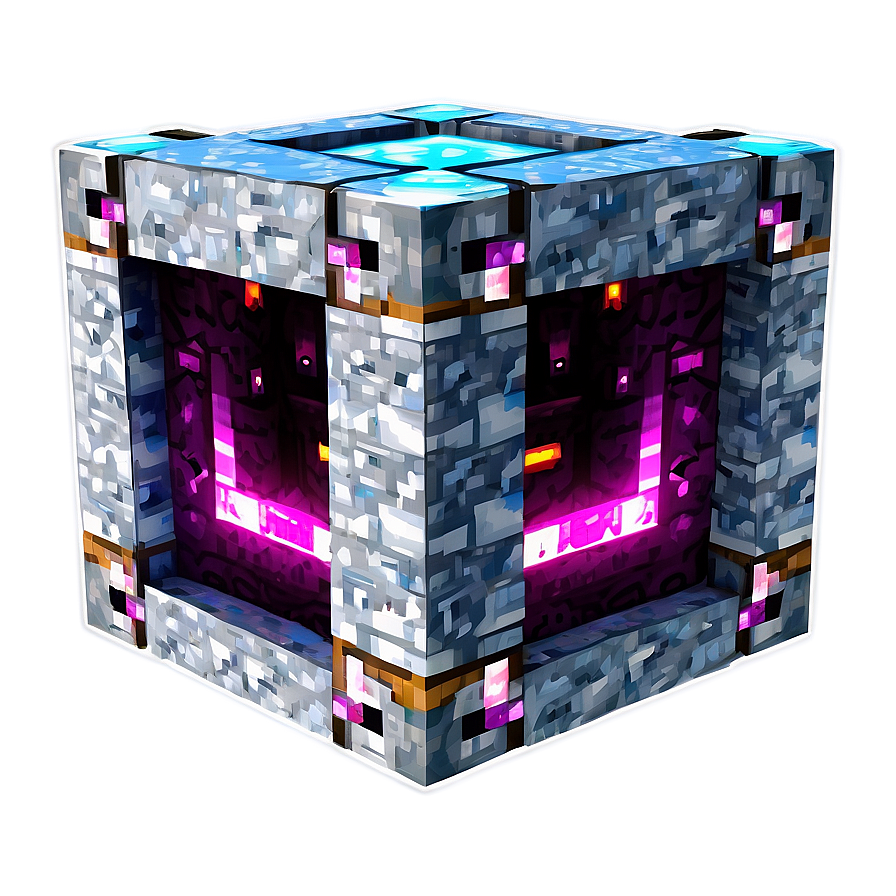 Minecraft Nether Portal Png 06132024 PNG