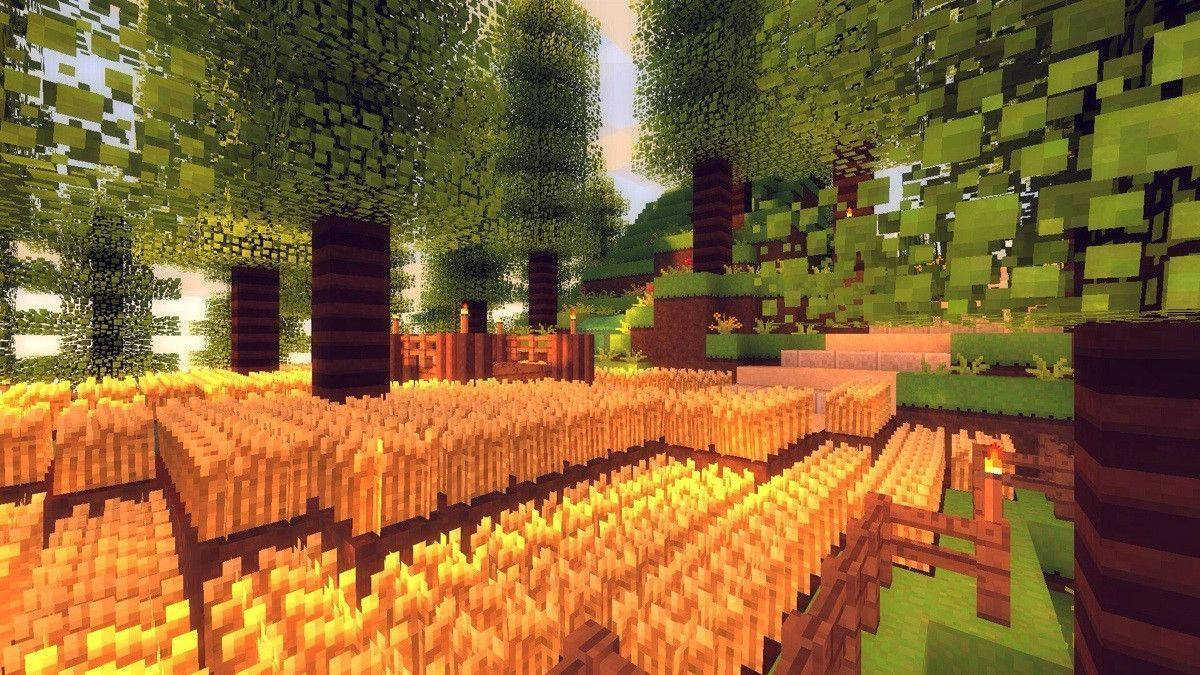 Minecraft Pc Crops Background