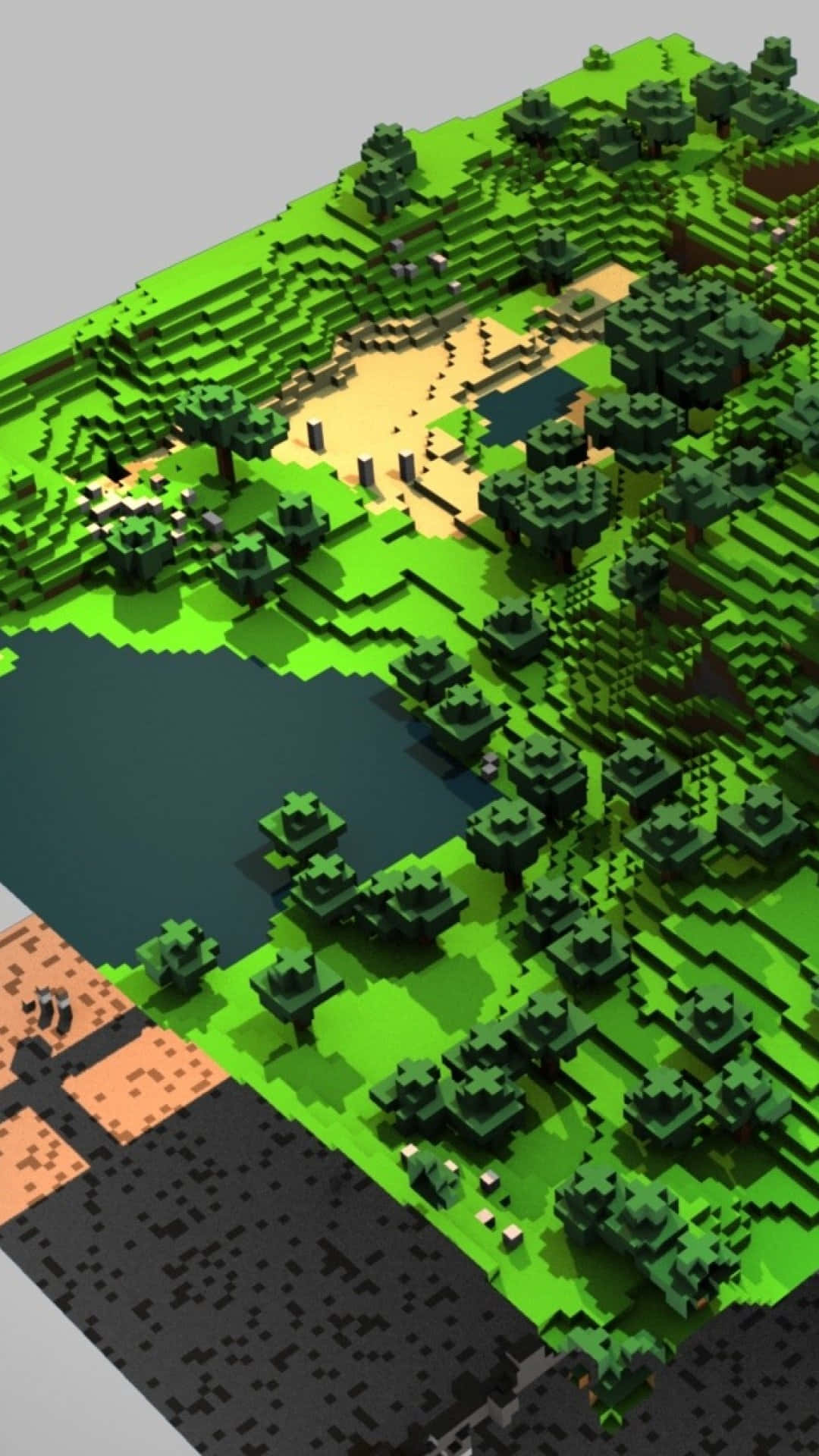 Minecrafthandy Hintergrund 1080 X 1920