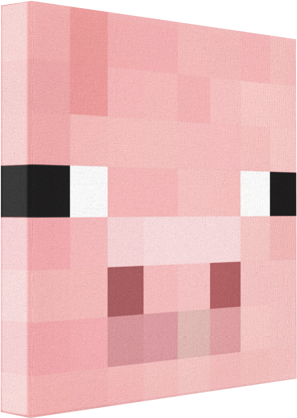 Minecraft Pig Face Texture PNG