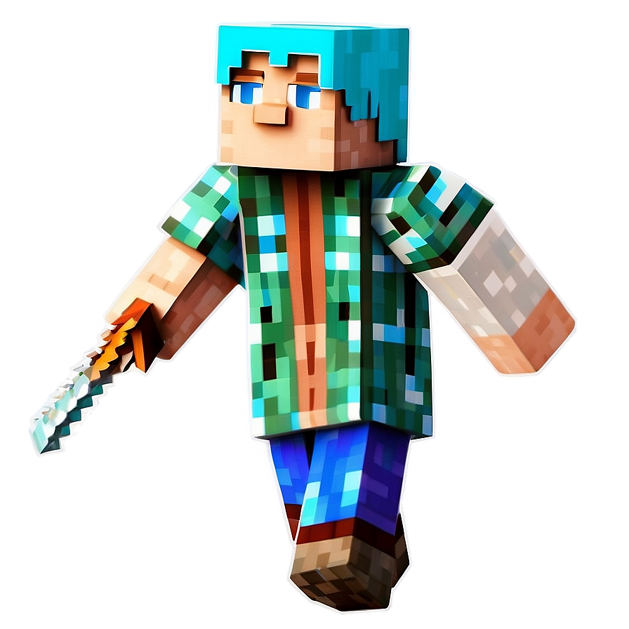 Download Minecraft Player Characters Png Pdm | Wallpapers.com