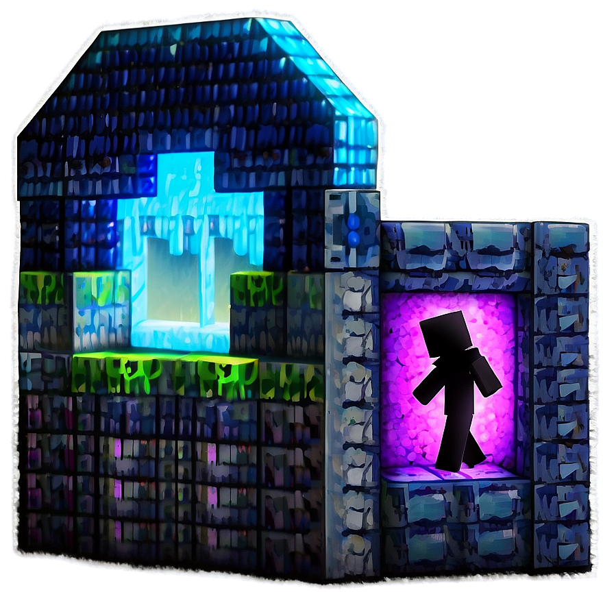 Minecraft Portal To The Nether Png 06212024 PNG