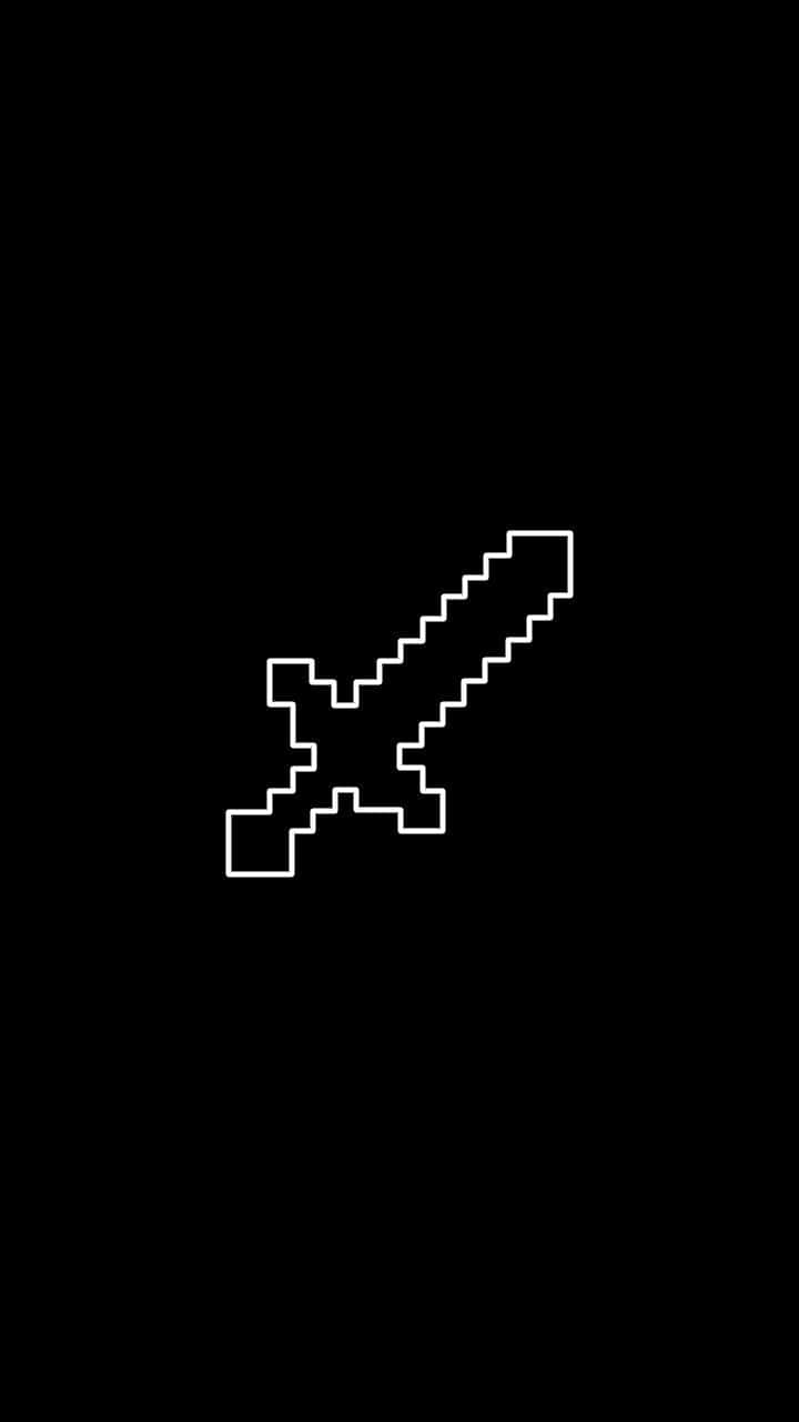 Iconode Espada Pixelada De Minecraft Como Foto De Perfil.