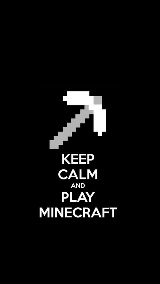 Keep Calm And Play Minecraft Profile Picture