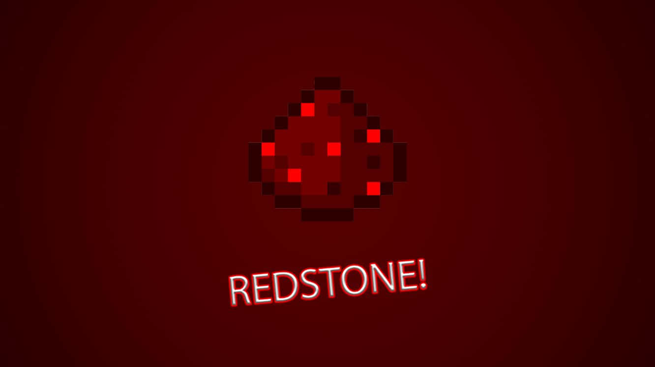 An Amazing Redstone Creation in the World of Minecraft Wallpaper