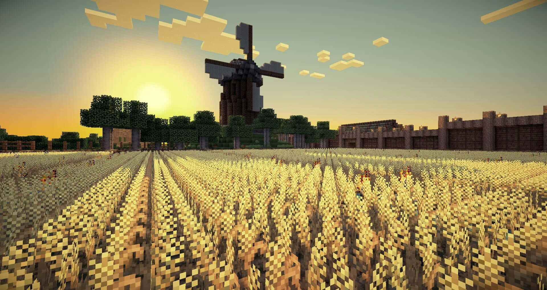 Improve Your Minecraft World With Incredible Shaders Wallpaper