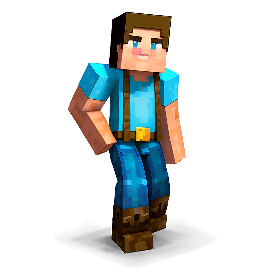 Minecraft Steve Character Png Ppl51 PNG