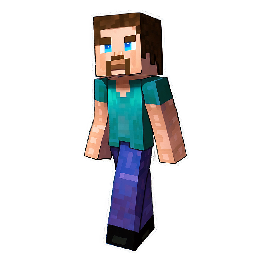 Download Minecraft Steve With Elytra Png Eby | Wallpapers.com