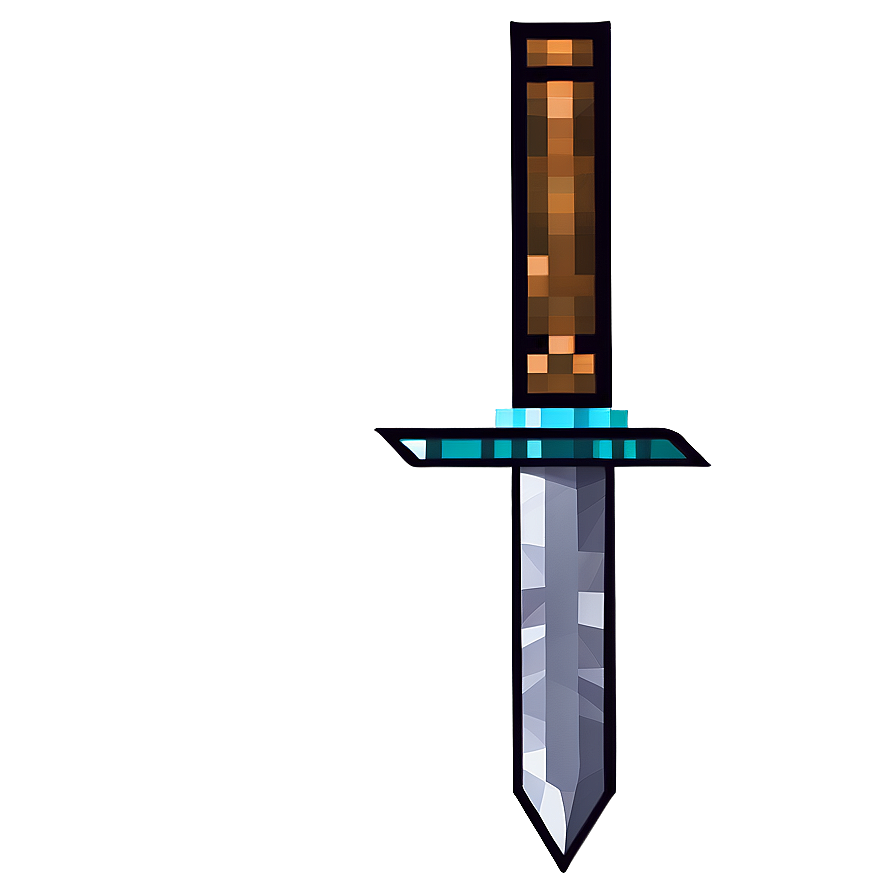 Download Minecraft Stone Sword Illustration Png 05252024 | Wallpapers.com