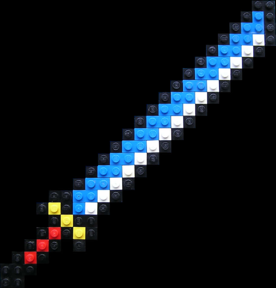Minecraft Sword Lego Representation PNG