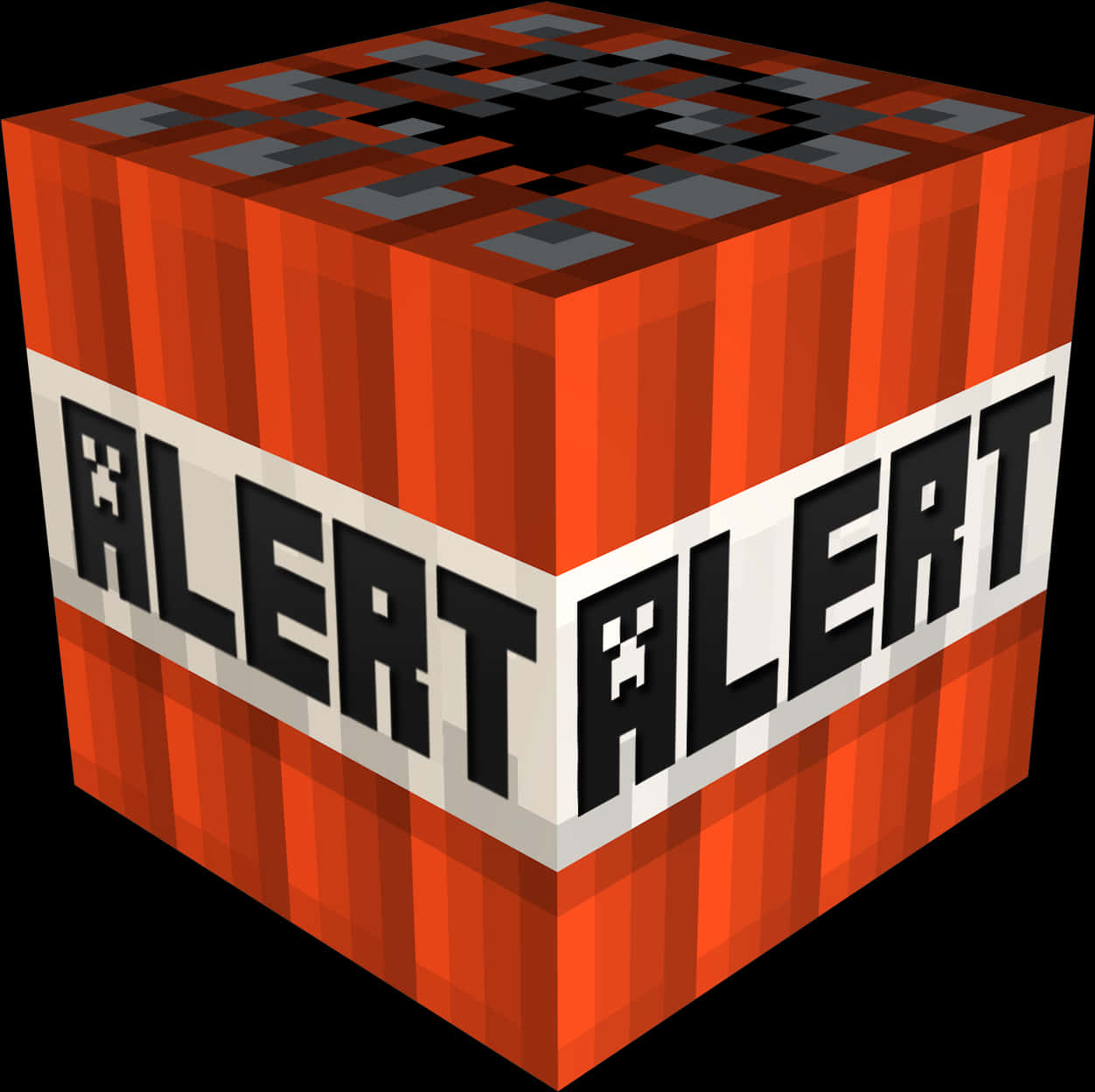 Minecraft T N T Block Alert PNG
